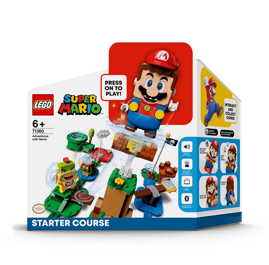 LEGO®  - LEGO Super Mario 71360 Seikkailut Marion kanssa -aloitusrata - 71360