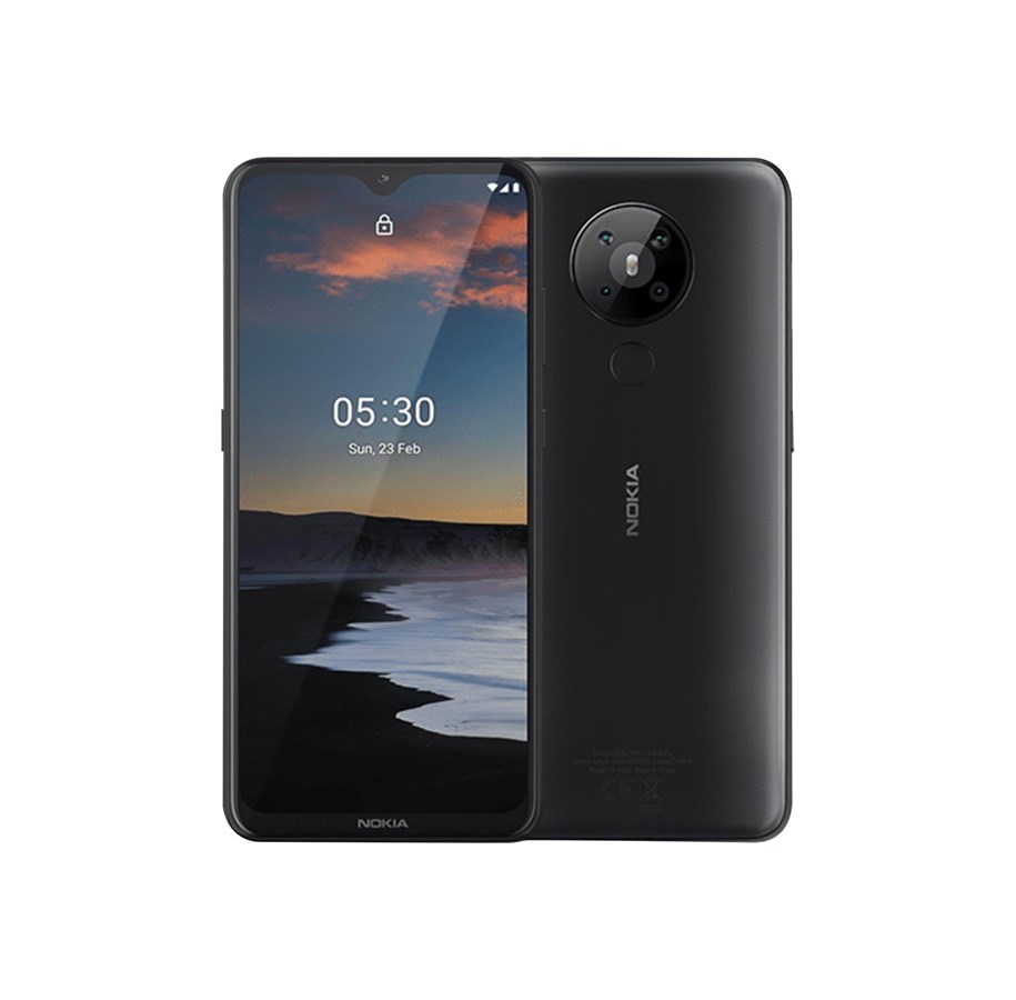 Puhelimet - Nokia 5.3 64GB/4GB - Charcoal - 6830AA003652