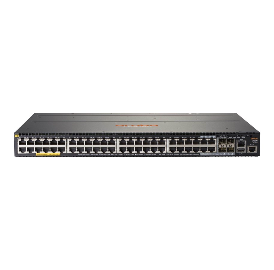 Kytkimet - Hewlett Packard Enterprise Aruba 2930M 48G POE+ -reititin yhdellä korttipaikalla - JL322A