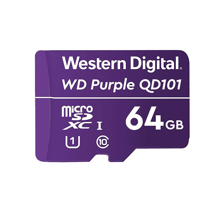 Muistikortti - WD Purple SC Ultra Endurance microSD - 64GB - WDD064G1P0C