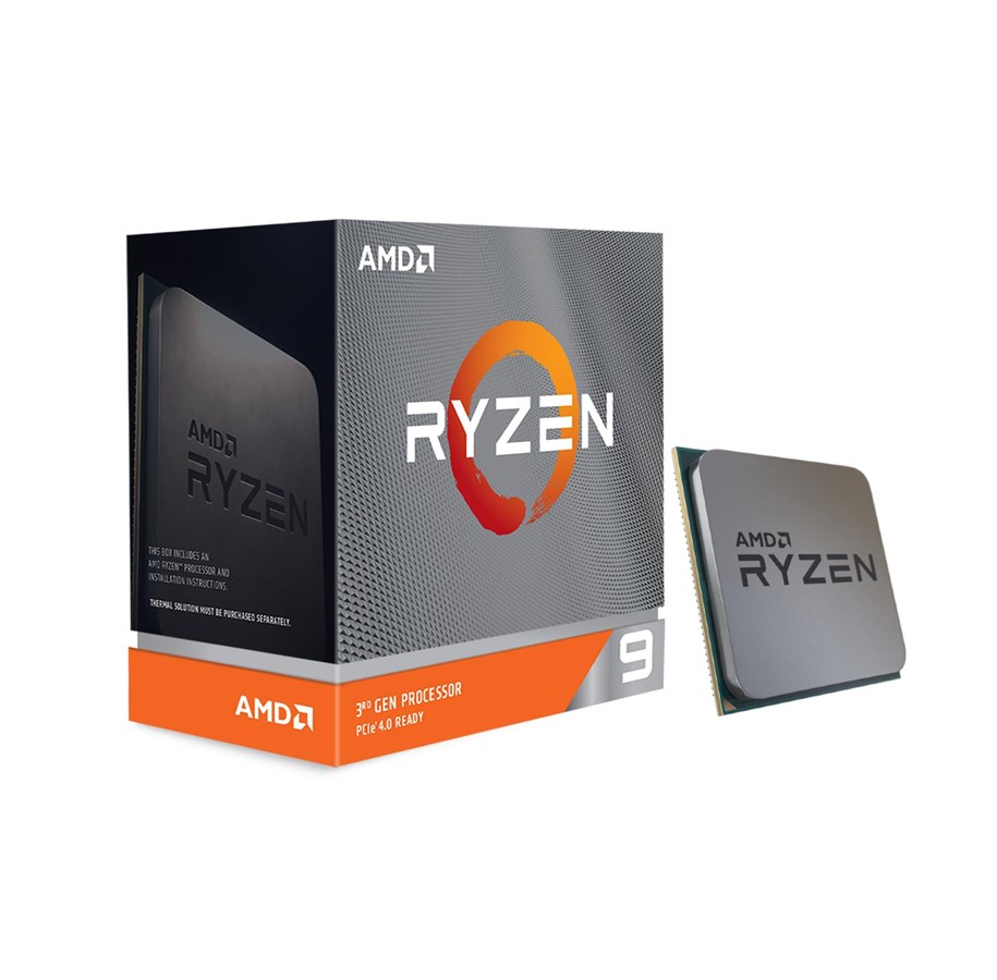 CPU - AMD Ryzen 9 3900XT CPU - 12 ydintä - 3.8 GHz - AMD AM4 - AMD Boxed (ilman jäähdytintä) - 100-100000277WOF