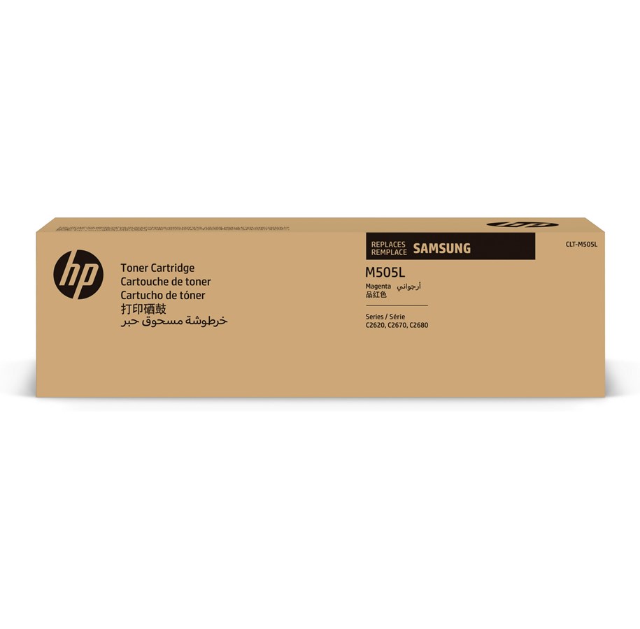 Mustepatruunat, värikasetit ja lisävarusteet - HP Samsung SU302A / CLT-M505L High Capacity Magenta Toner - SU302A