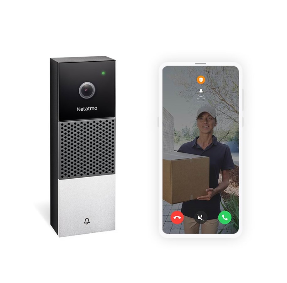 Smart Home - Älykoti - Netatmo Älykäs Video-ovikello - NDB-EC