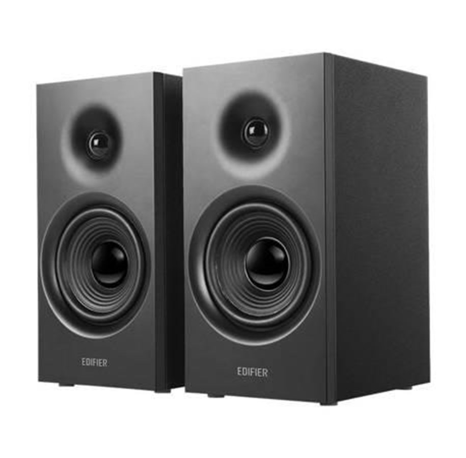 HiFi - kaiuttimet - Edifier R1080BT - 2.0 4" Bluetooth Bookshelf Speakers - Black - R1080BT-blk