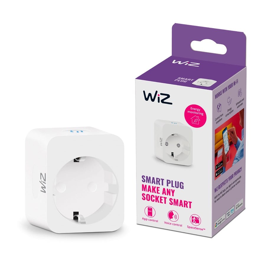 Smart Home - Älykoti - WiZ Smart Plug, 2300 W - 929002427614