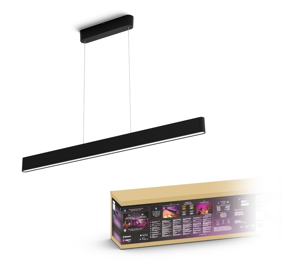 Smart Home - Älykoti - Philips Hue Ensis Pendant - BT - Black - 915005976401