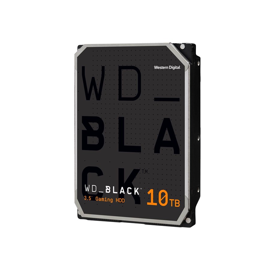 Kovalevy - WD Musta - 10TB - Kovalevy - WD101FZBX - SATA-600 - 3.5" - WD101FZBX