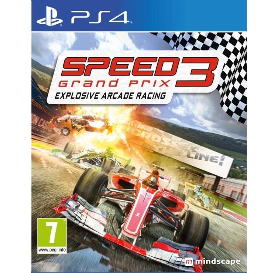 Pelit - Speed 3: Grand Prix - Sony PlayStation 4 - 12 - Kilpa-ajo - 8720256139287