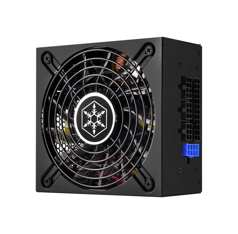 Virtalähde - SilverStone SFX Series SX500-LG Virtalähde - 500 Watt - 120 mm - ATX 2.4 - 80 Plus Kulta sertifioitu - SST-SX500-LG V2.1