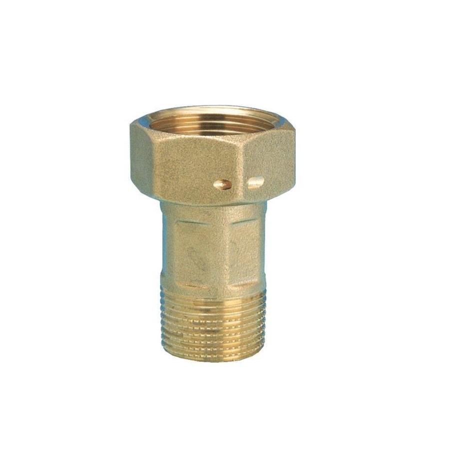 Mittalaitteet - Pettinaroli Complete brass water meter connection union 1x3/4 - 701C-006