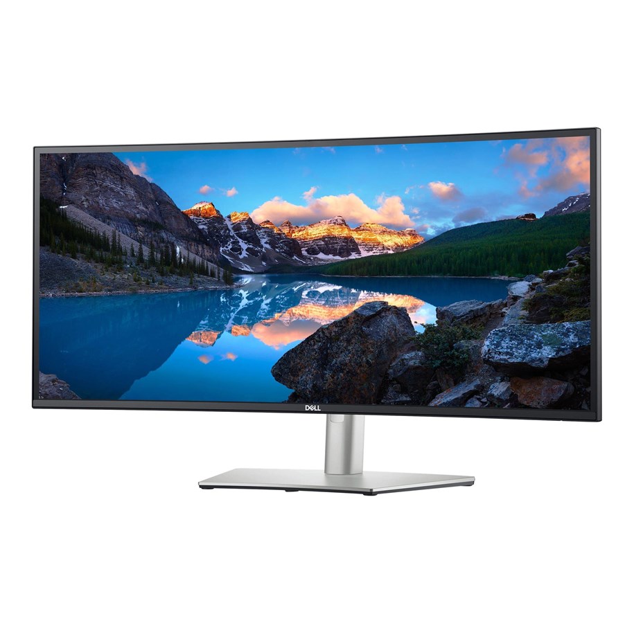 Näyttö - 34" Dell UltraSharp U3421WE - 3440x1440 (WQHD) - IPS - 90W USB-C HUB - Kaareva - DELL-U3421WE