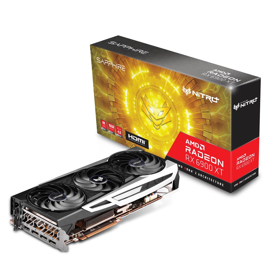 Näytönohjaimet - Sapphire Radeon RX 6900 XT NITRO+ - 16GB GDDR6 RAM - Näytönohjaimet - 11308-01-20G