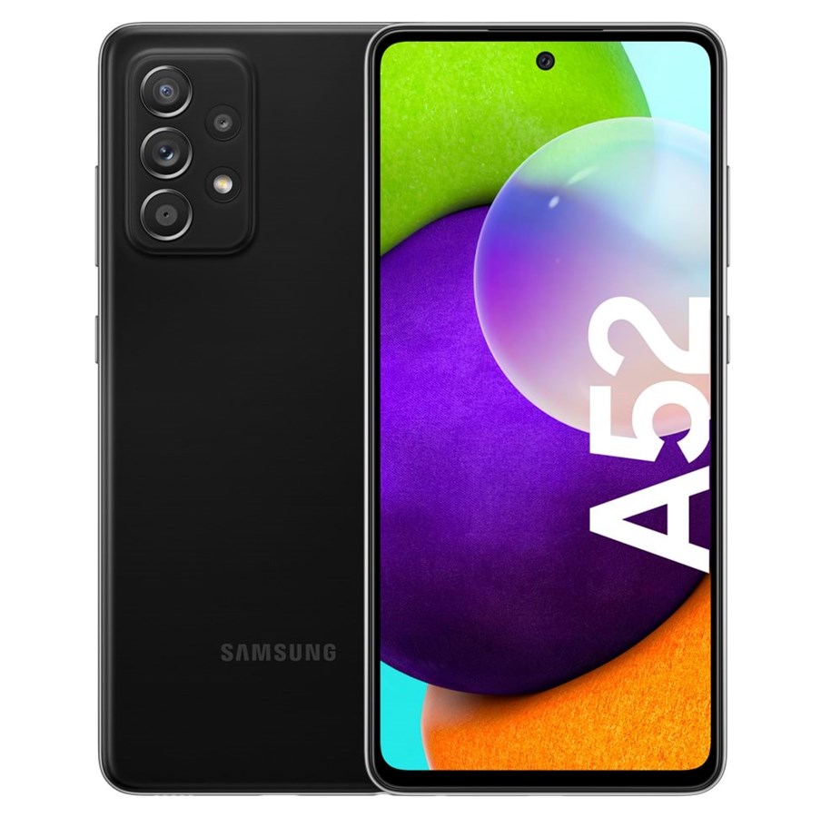 Puhelimet - Samsung Galaxy A52 4G 128GB - Awesome Black - SM-A525FZKGEUB