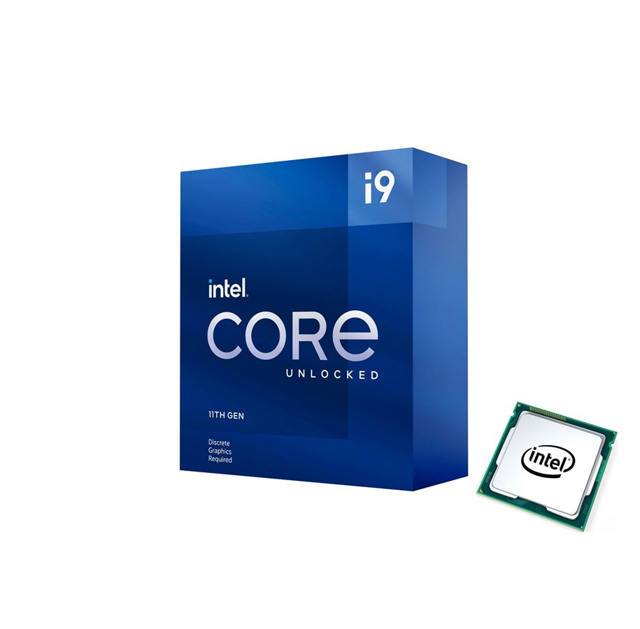CPU - Intel Core i9-11900KF Rocket Lake CPU - 8 ydintä - 3.5 GHz - Intel LGA1200 - Intel Boxed (ilman jäähdytintä) - BX8070811900KF