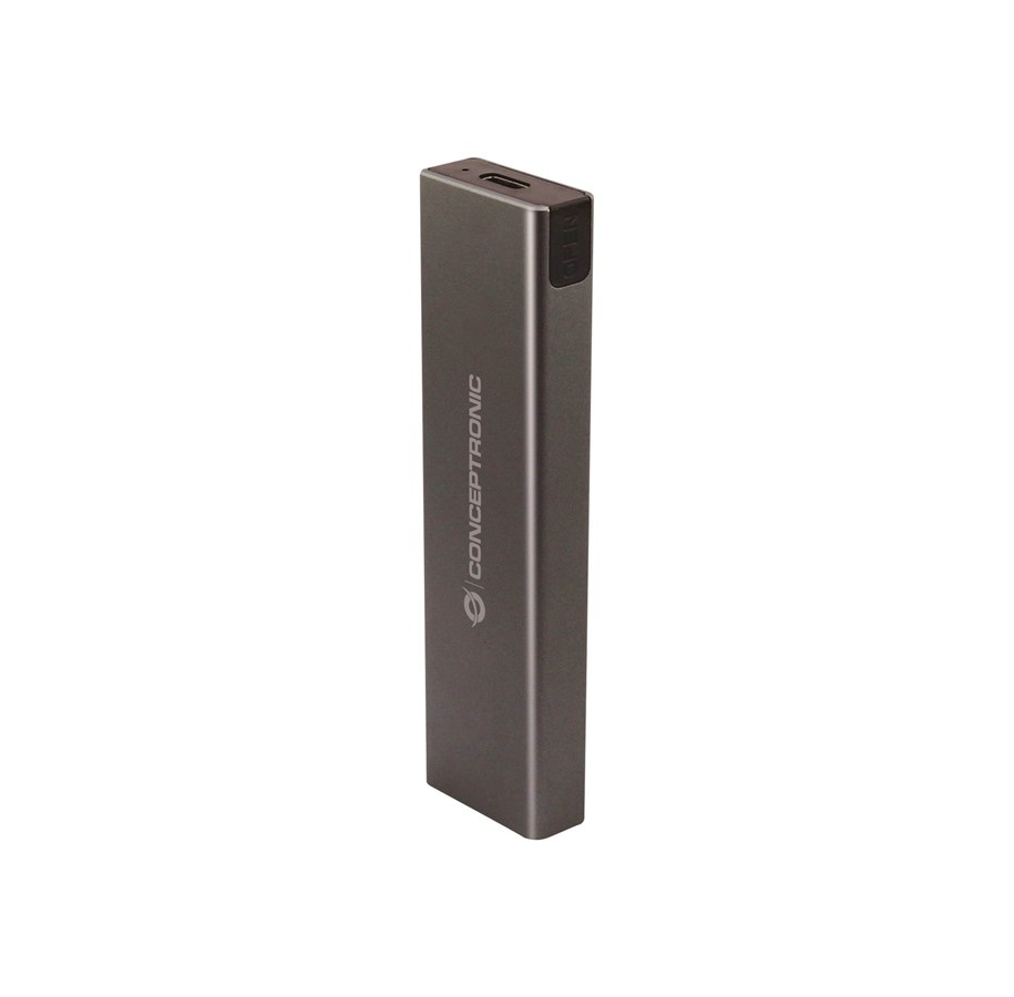 Kovalevyt - lisätarvikkeet - Conceptronics Conceptronic DANTE01G - tallennuskotelo - M.2 NVMe-kortti / SATA 6 Gb/s - USB 3.2 (Gen 2) - DANTE01G