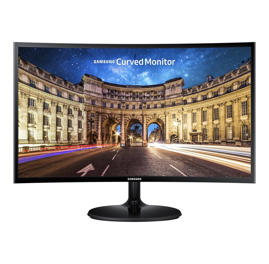 Näyttö - 27" Samsung C27F390FHR - 1920x1080 - 60Hz - VA - Kaareva - LC27F390FHRXEN