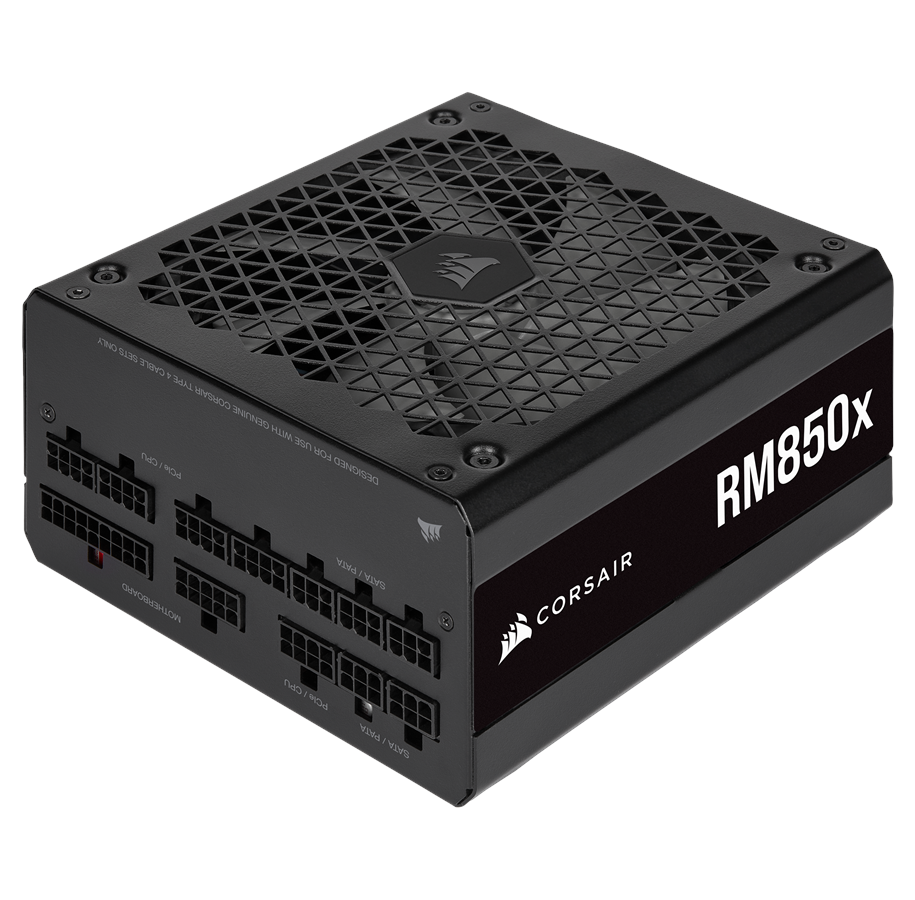 Virtalähde - Corsair RM850x (2021) Virtalähde - 850 Watt - 135 mm - ATX 2.4 - 80 Plus Kulta sertifioitu - CP-9020200-EU