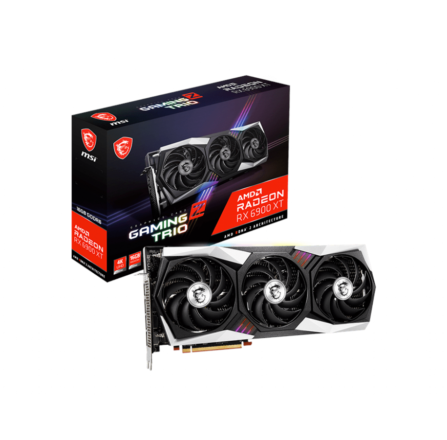 Näytönohjaimet - MSI Radeon RX 6900 XT GAMING Z TRIO - 16GB GDDR6 RAM - Näytönohjaimet - RX 6900 XT GAMING Z TRIO 16G
