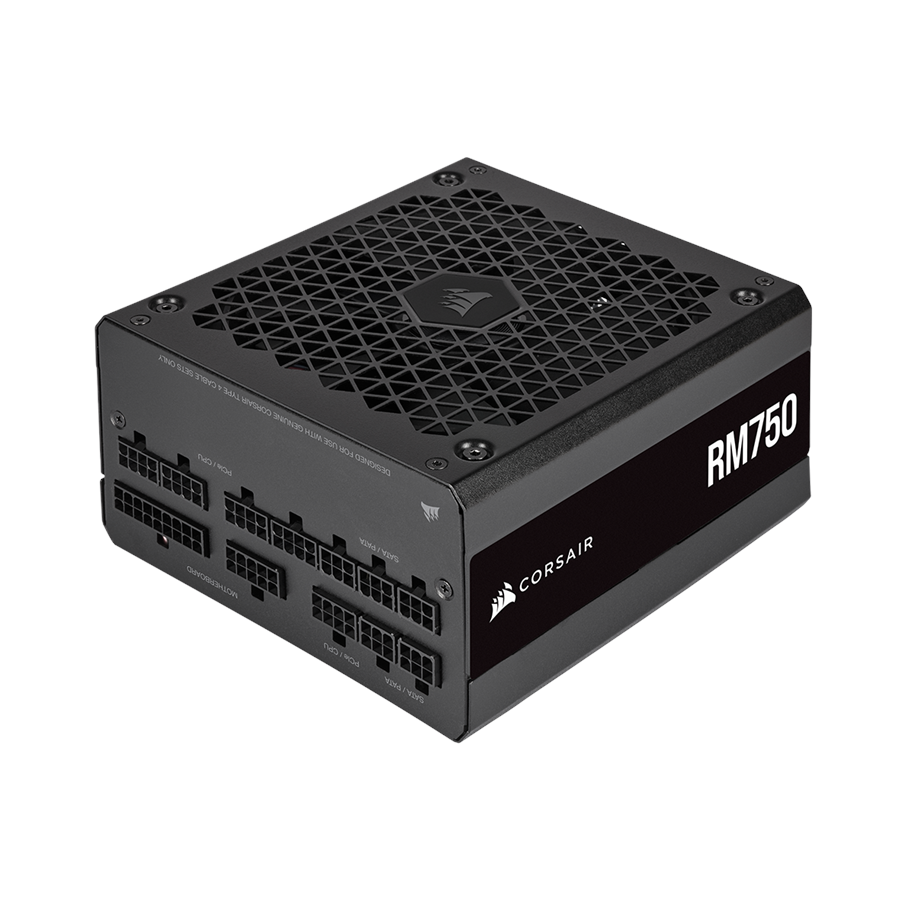 Virtalähde - Corsair RM750 (2021) Virtalähde - 750 Watt - 140 mm - ATX - 80 Plus Kulta sertifioitu - CP-9020234-EU