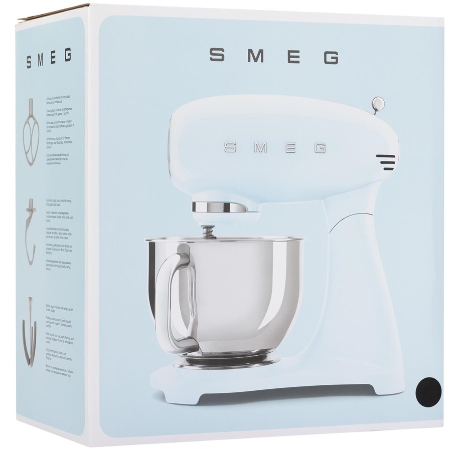 Monitoimikoneet, yleiskoneet ja ruokaprosessorit - SMEG Yleiskone 50's Style - Black - SMF03BLEU