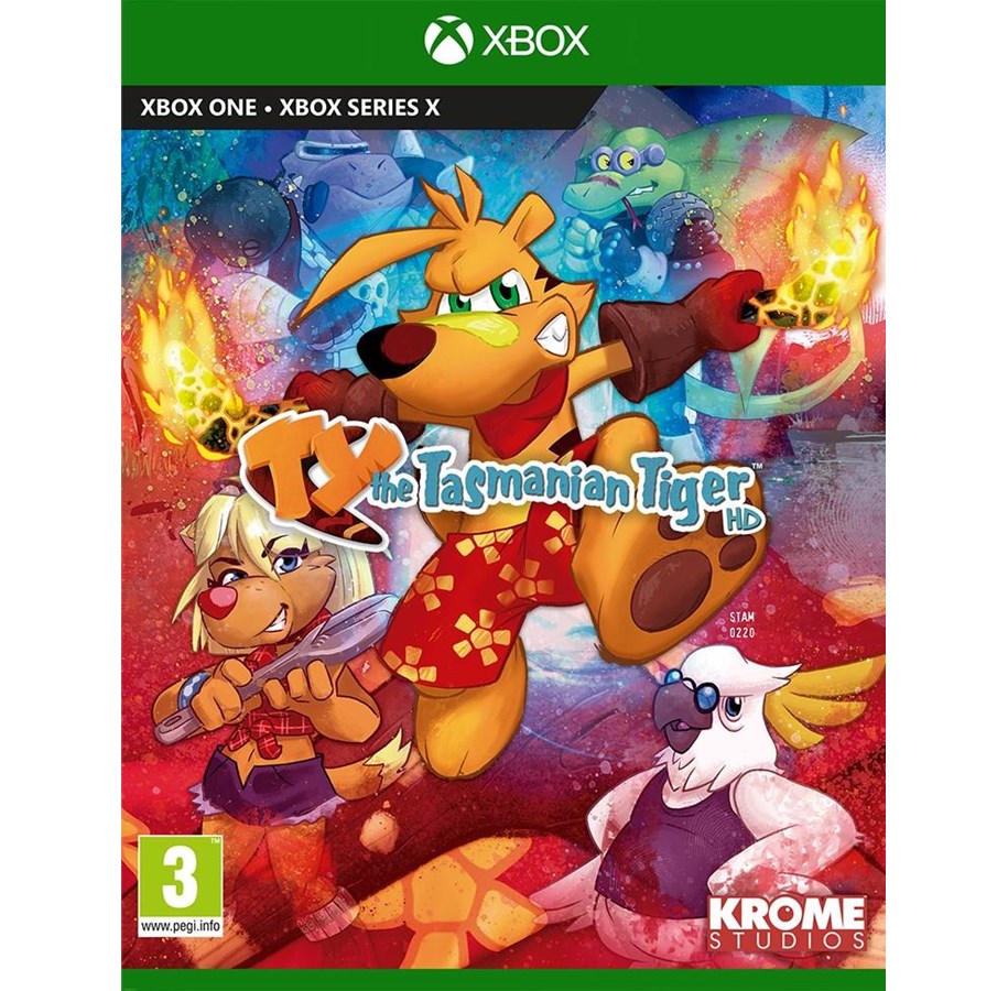 Pelit - TY Tasmanian Tiikeri HD - Microsoft Xbox One - Tasohyppely - 5060760883904