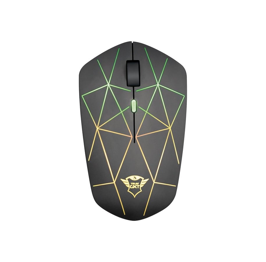 Hiiret - Trust GXT 117 Strike Wireless Pelihiiri - Hiiri - Optinen - 6 painiketta - Musta - 22625