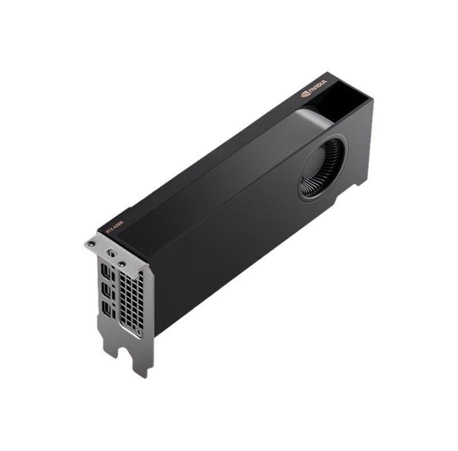 Näytönohjaimet - PNY RTX A2000 Black - 6GB GDDR6 RAM - Näytönohjaimet - VCNRTXA2000-SB