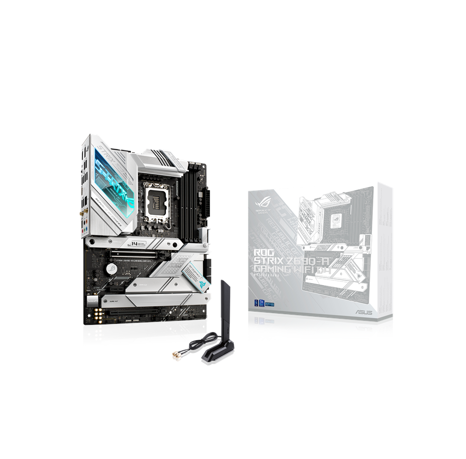 Emolevy - ASUS ROG STRIX Z690-A PELI WIFI D4 Emolevy - Intel Z690 - Intel LGA1700 - DDR4 RAM - ATX - 90MB18K0-M0EAY0