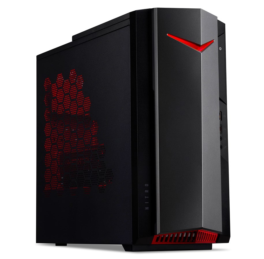 Pöytätietokoneet - PC & Mac - Acer Nitro 50 N50-640 - i5-12400F / RTX 3060 / 16GB DDr4 / 512GB / Windows 11 HOME - DG.E2VEQ.004