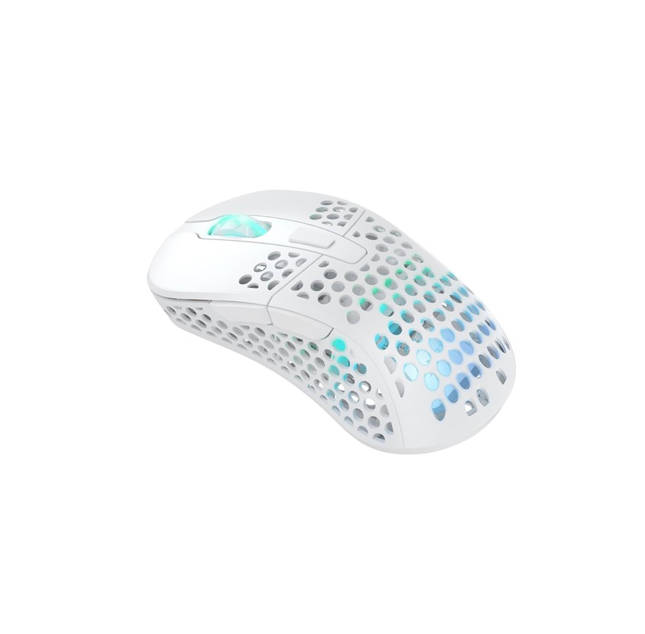 Hiiret - Xtrfy M4 Wireless RGB Pelihiiri - Valkoinen - Pelihiiri - Optinen - 6 painiketta - Valkoinen RGB-valolla - M4W-RGB-WHITE