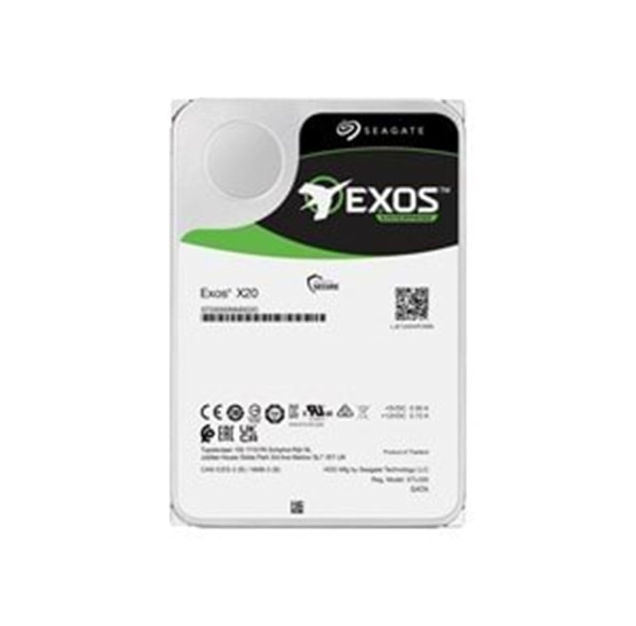 Kovalevy - Seagate Exos X20 - 20TB - Kovalevy - ST20000NM007D - SATA-600 - 3.5" - ST20000NM007D