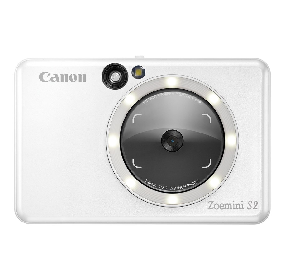 Kamerat - Canon Zoemini S2 - Pearl White - 4519C007
