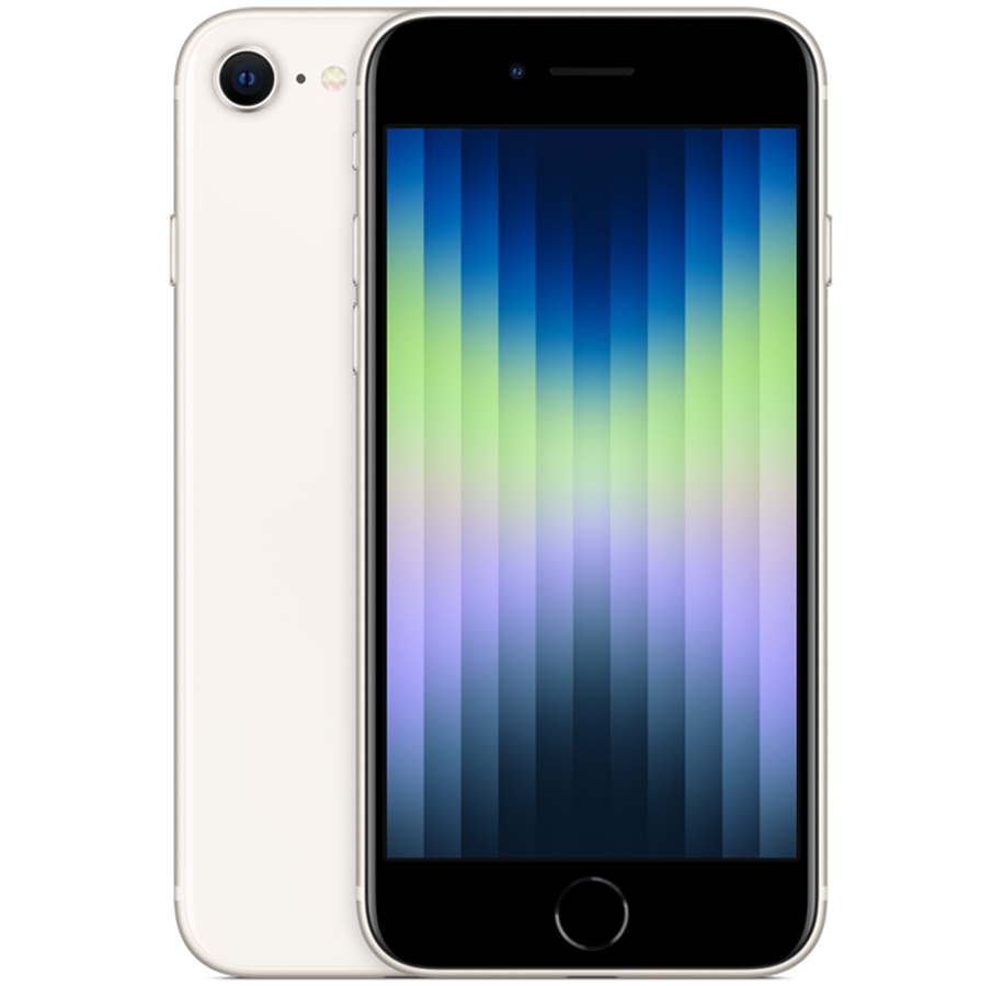 Puhelimet - Apple iPhone SE (2022) 5G 256GB - Starlight - MMXN3QN/A