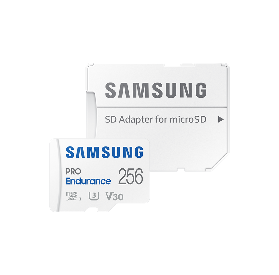 Muistikortti - Samsung PRO Endurance microSD/SD - 100MB/s - 256GB - MB-MJ256KA/EU