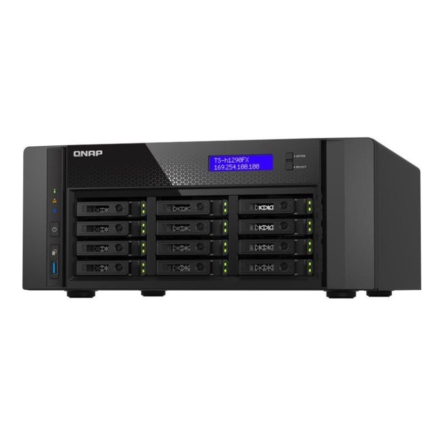 NAS-Palvelimet - QNAP TS-h1290FX - NAS-Palvelimet - TS-H1290FX-7232P-64G