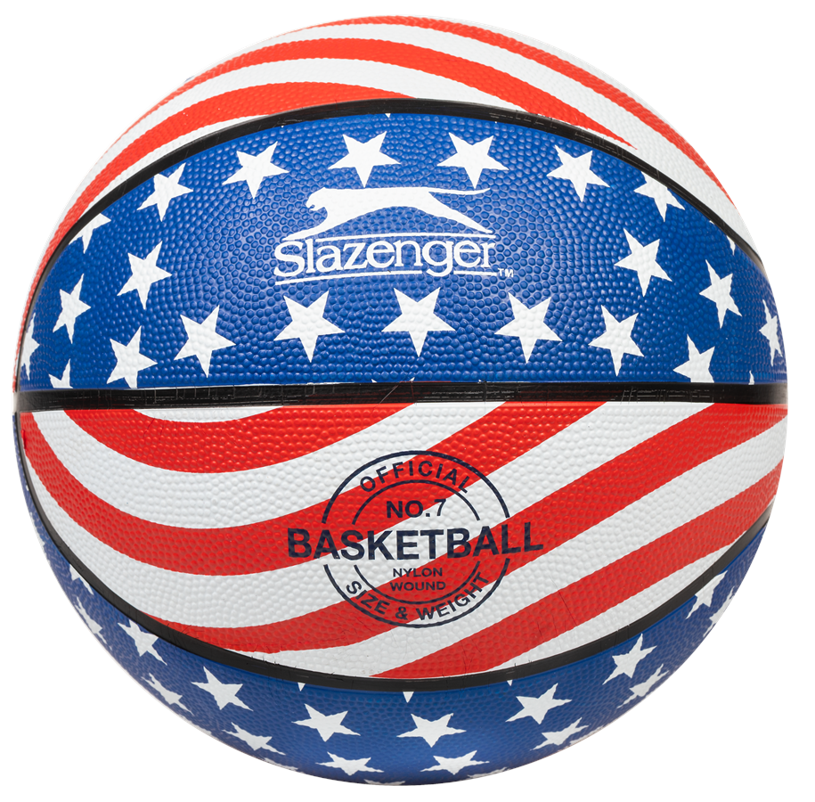 Jalkapallo ja pallopelit - Slazenger USA-kumipallokoripallo - SL307413IONE SIZE