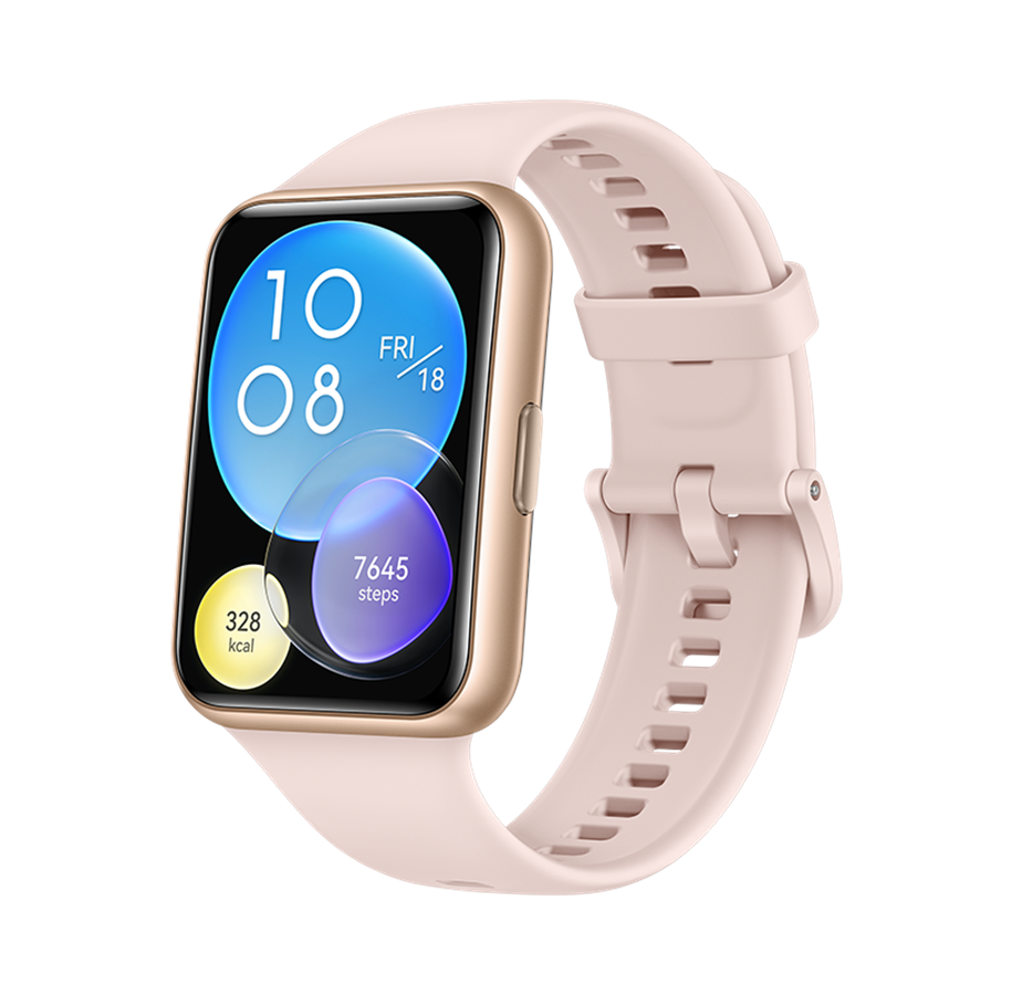 Älykellot, Urheilukellot & Aktiivisuusrannekkeet - Huawei Watch Fit 2 Active - Pinkki - 55028896