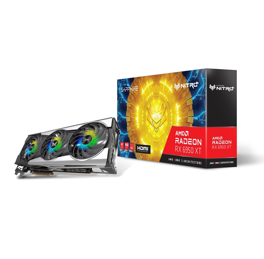 Näytönohjaimet - Sapphire Radeon RX 6950 XT NITRO+ - 16GB GDDR6 RAM - Näytönohjaimet - 11317-02-20G