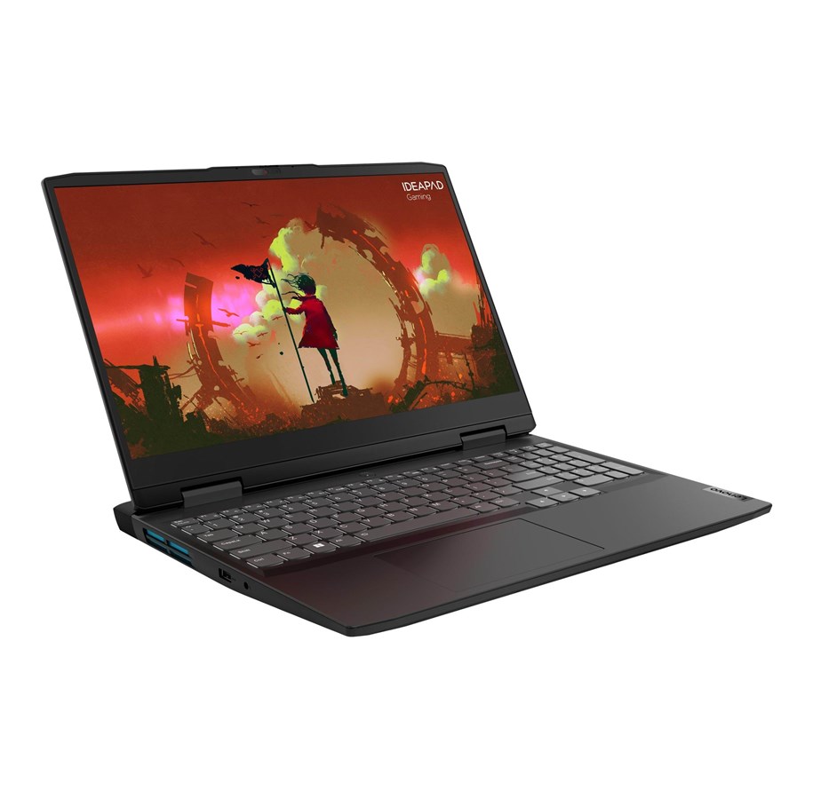 Kannettava tietokone - Lenovo Ideapad Gaming 3 - 15.6" | RTX 3050 | AMD Ryzen™ 5 6600H | 8GB | 512GB - 82SB001XMX