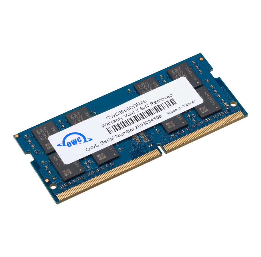 RAM - OWC Other World Computing - DDR4 - module - 32 GB - SO-DIMM 260-pin - 2666 MHz / PC4-21300 - Puskuroimaton - OWC2666DDR4S32G