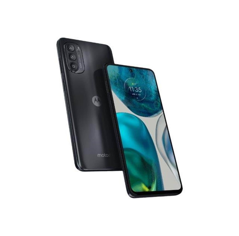 Puhelimet - Motorola Moto G52 4G 128GB/4GB - Charcoal Harmaa - PAU70001SE