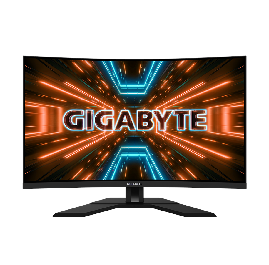 Näyttö - 31.5" GIGABYTE M32UC - 3840x2160 (4K / UHD) - 160Hz - SS VA - 18W USB-C HUB - Kaareva - M32UC