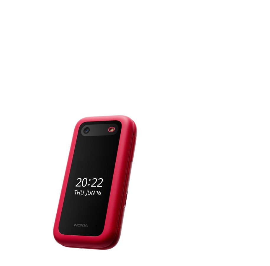 nokia-2660-4g-incl-docking-station-red-varastossa-edullinen