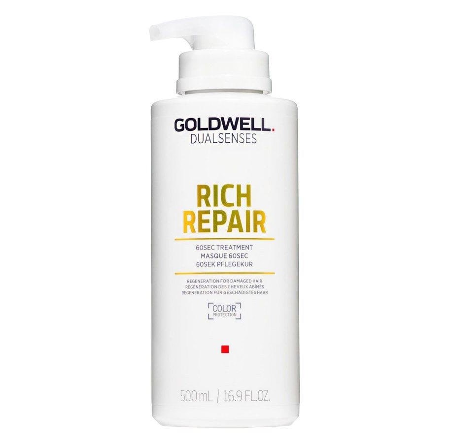 Hiustenhoito - Goldwell Dual Senses Rich Repair 60S Treatment 500 ml - 4021609061441