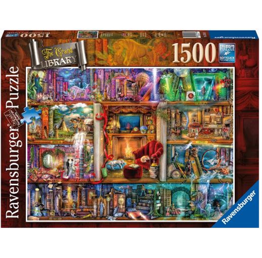 Palapelit - Ravensburger Suuri kirjasto 1500 kpl - 4005556171583