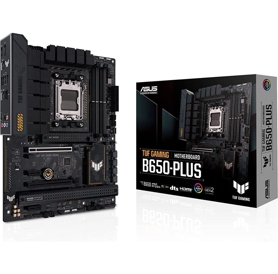 Emolevy - ASUS TUF GAMING B650-PLUS Emolevy - AMD B650 - AMD AM5 - DDR5 RAM - ATX - 90MB1BY0-M0EAY0