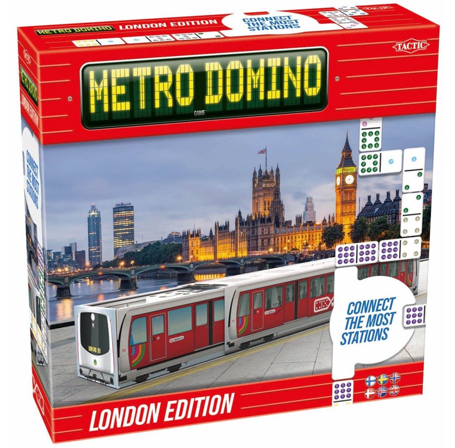 Lautapelit - Tactic Metro Domino Lontoo - 58924