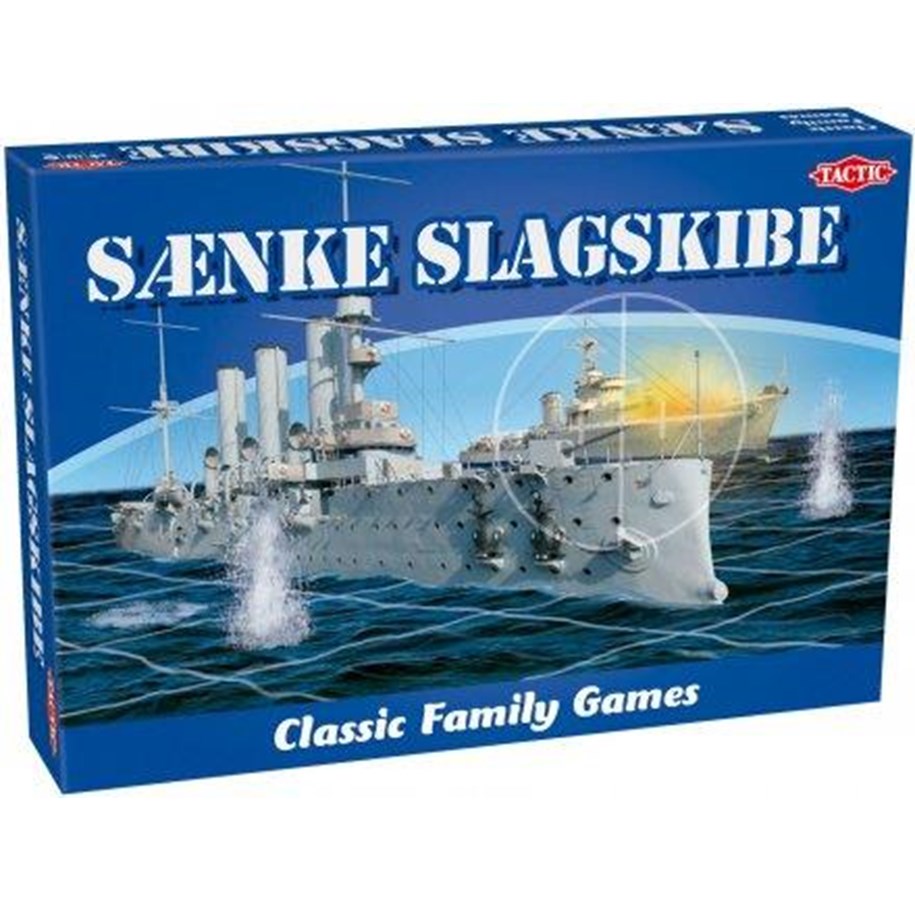 Lautapelit - Tactic Perheklassikot: Saenke slagskibe (Tanska) - 2815