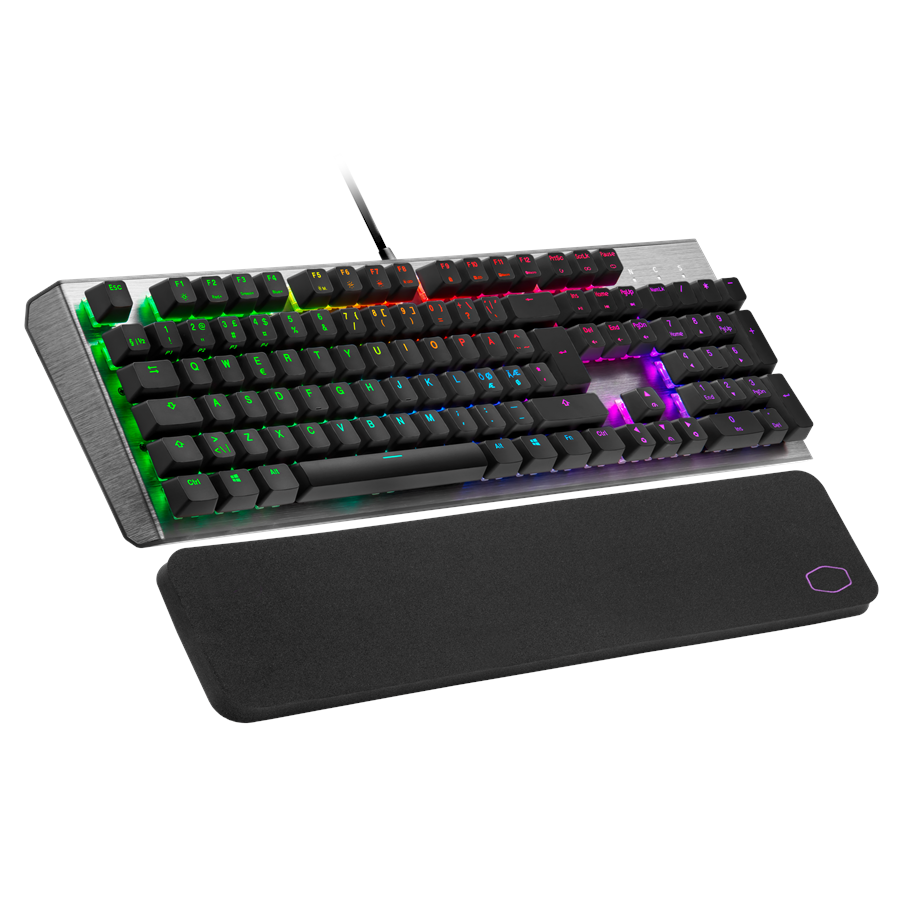 Näppäimistöt - Cooler Master CK550 V2 - Gunmetal Black - Red Switch - ND - Pelinäppäimistö - Pohjoismainen - Musta - CK-550-GKTR1-ND