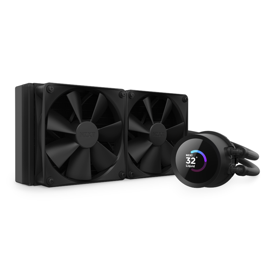 CPU-jäähdytys - NZXT Kraken 240 - CPU Vesijäähdytys - Max 31 dBA - RL-KN240-B1
